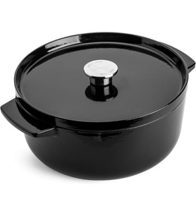 KitchenAid CC006061-001 5.2 Litre 26 cm. Döküm Demir Tencere - Siyah