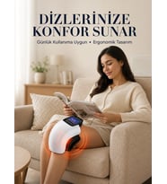Isıtmalı Titreşimli Akıllı Diz Masaj