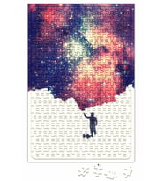 Evrenin Boyanması Uzay Sanatı Puzzle 240 Parça Yapboz