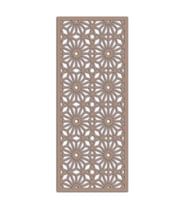 Liar Ahşap Seperatör (Paravan) - KSP202 - (85 x 210 cm) - (18 mm) - (Beyaz) (Renksiz)