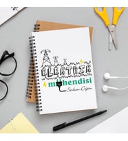 Elektrik Mühendisi Defteri Kişiye Özel