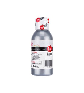 Red Apple Yaldız Kumaş Boyası 100 ml Metalik Gümüş 