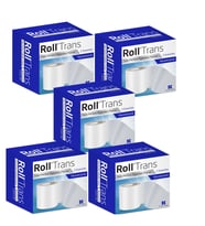 Roll 2,5cmx5cm Hipoalerjenik Şeffaf Polietilen Flaster 5 ADET