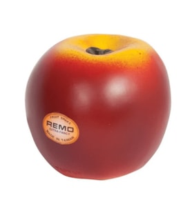 REMO SC-APLG-01 Elma Shaker (Eğitim - Meyve Serisi Perküsyon)  Gerçekçi Elma Görünümü, Dayanıklı Sentetik Gövde, Orta Dereceli Keskin Ritim Sesi  Uyum: Orff Eğitimi ve Profesyonel Perküsyon Setleri