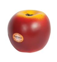 REMO SC-APLG-01 Elma Shaker (Eğitim - Meyve Serisi Perküsyon)  Gerçekçi Elma Görünümü, Dayanıklı Sentetik Gövde, Orta Dereceli Keskin Ritim Sesi  Uyum: Orff Eğitimi ve Profesyonel Perküsyon Setleri