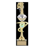 ODAK KUPA - Figürlü Kupalar - Briç Figürlü Kupalar FG-065 B - 45 cm