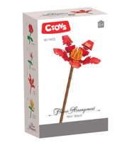 Ctoys Flower Arrangement Mini Blok Kapok Flower