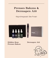Prenses Bakım Cilt Bakım Seti ve Dermapen A10
