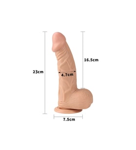 23 CM Realistik Penis - Real Extreme