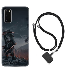 Samsung A02S A03S A10 A12 A13 A21S A22 Kılıf Boyun Askılı Silikon Warrior 1653