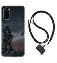 Samsung A02S A03S A10 A12 A13 A21S A22 Kılıf Boyun Askılı Silikon Warrior 1653