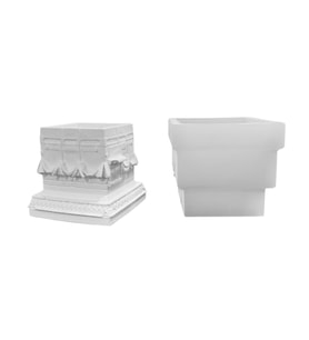 Tahtakale Toptancı Silikon 3D Kabe Model Taş Tozu ve Mum Kalıbı