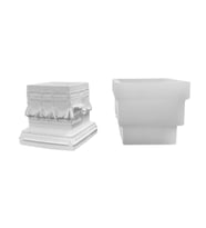 Tahtakale Toptancı Silikon 3D Kabe Model Taş Tozu ve Mum Kalıbı