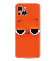 Reeder S23 Max Pro Kılıf Resimli Desenli Silikon Platinium Series Orange 1830