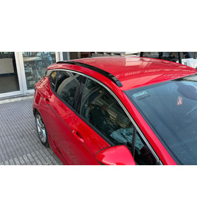 Opel Astra K 2015-2022 Tavan Çıtası Parlak Siyah