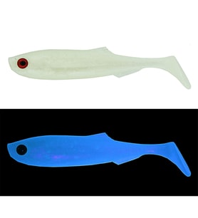 Mef Gamit 6.5cm 5 Adet Silikon Yem UV Beyaz Glow