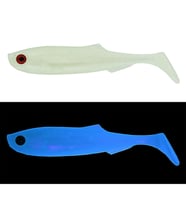 Mef Gamit 6.5cm 5 Adet Silikon Yem UV Beyaz Glow