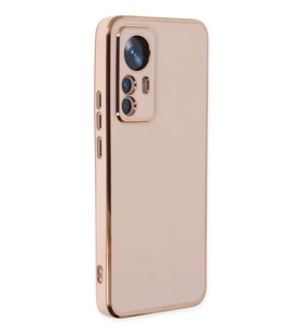 Mi 12T Pro Kılıf Volet Silikon - Pembe