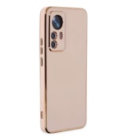 Mi 12T Pro Kılıf Volet Silikon - Pembe