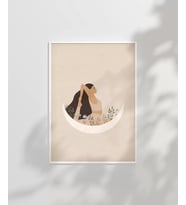 Çerçevesiz Poster Ruhun Çiçek Açtığı An (Çok Renkli)
