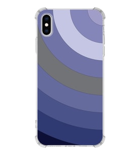 Apple iPhone XS Uyumlu Köşe Korumalı Antişok  Kapak Renk Cümbüşü Tasarımlı Şeffaf Silikon Kılıf
