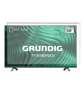 GRUNDIG 58GEU8910B TV EKRAN KORUYUCU - Grundig 58" inç Ekran Koruyucu 58 GEU 8910 B