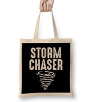 Cute Storm Chaser Severe Weather Tornado Obsessed Bez Çanta Uzun Saplı