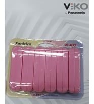 Viko Kardelen No. 3 Kenar Çita / Kordon - 12'Li Takim (Beyaz)