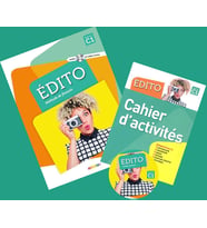 Edito C1 Niveau Méthode de français Livre + Cahier d'exercices + DVD (2016-2020)