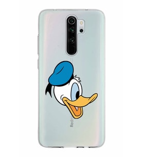 Xiaomi Redmi Note 8 Pro Uyumlu Kapak Donald Duck Tasarımlı Şeffaf Silikon Kılıf