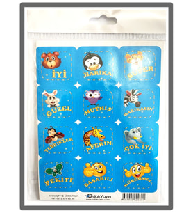 Odak Motivasyon Kartları Çıkartma 12X17Cm 10Lu