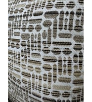 NİVEMESHOME ELYAF DOLGULU KIRLENT 45X45 LİSA 03 VİZON