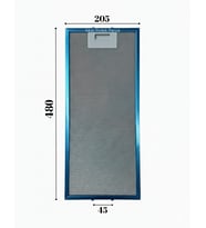 Silverline İle Uyumlu 1150 Aspiratör Davlumbaz Metal Yağ Filtresi