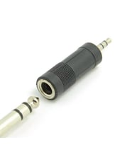 3.5 mm Stereo Erkek-6.3 mm Stereo Dişi Çevirici