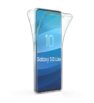 Samsung Galaxy S10e 360 Derece Kılıf Şeffaf Silikon Ön Arka