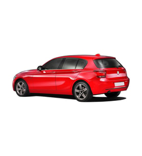 Bmw 1 Serisi F20 Krom Cam Çıtası 4 Prç 2011-2019