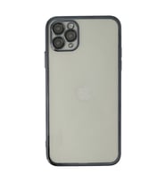 Apple İphone 11 Pro Kılıf Razer Lensli Silikon - Siyah