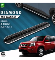 S-Dizayn Nissan X-Trail T31 Diamond Krom Yan Basamak 173 Cm 2007-2014