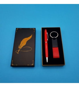 Deri Anahtarlık Touchpen Kalem