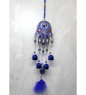 Metal Nazar Boncuğu Çan Alk3508