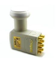 Showmax 8 Çıkışlı Sekizli Ultra HD 4k Uydu Anteni Lnb Elembi-Gold Başlıklı