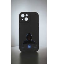 IPHONE 14; YUVARLAK KAMERA TASARIMLI, KAMERA KORUYUCU, DARBE ÖNLEYİCİ LÜKS  SİLİKON KILIF (Siyah)