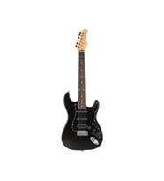 Angel AEG111-BK Siyah Elektro Gitar Strat Tipi 3 Single Manyetik Çok Yönlü