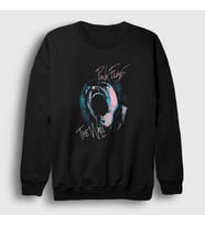 Presmono Unisex Siyah The Wall V2 Pink Floyd Sweatshirt 355238tt