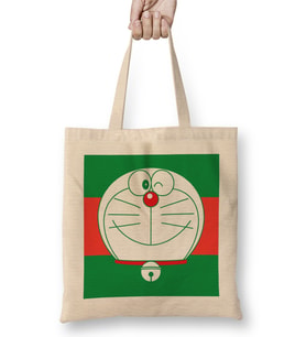 Doraemon X Brand 01 Bez Çanta Uzun Saplı