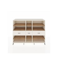 Kronos Dolap 9 Raflı 3 Çekmeceli  220x59x163 Aytaşı-Çam/Aytaşı