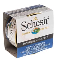 Schesir Jelly Ton ve Ringa Balıklı Kedi Konservesi 85 Gr