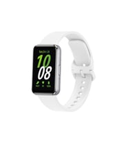 Samsung Galaxy Fit 3 Uyumlu Silikon Kordon Zore KRD-110 Strap Kayış (Beyaz)