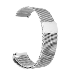 Samsung Galaxy Watch 46mm Uyumlu 22mm Kordon Hasır Metal Mıknatıslı Zore KRD-12 Kayış