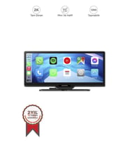 DDPai M5S 2K Wifi Bluetooth Carplay araç kamerası (Siyah)
